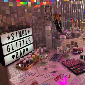 Glitter bar: Dale brillo a tu evento